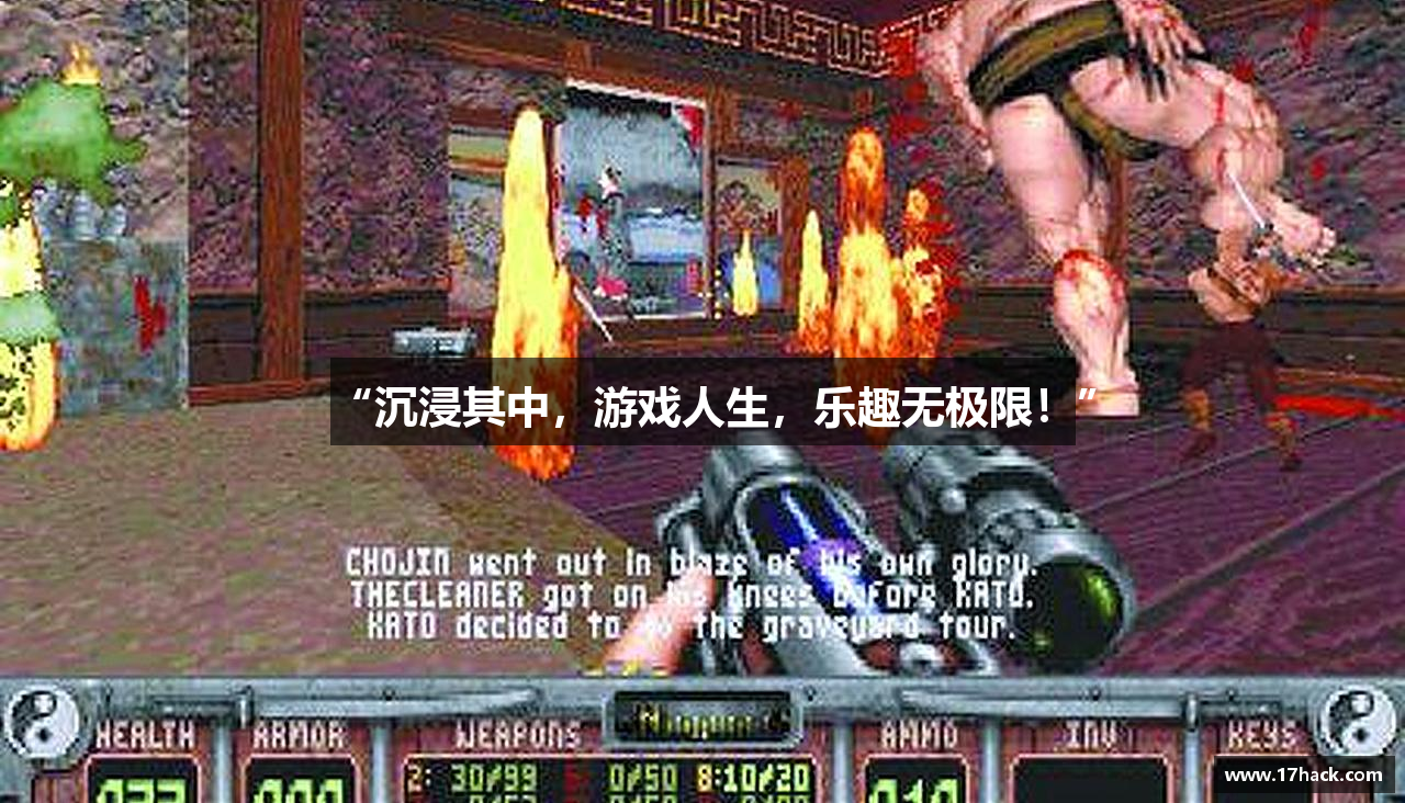 “沉浸其中，游戏人生，乐趣无极限！”